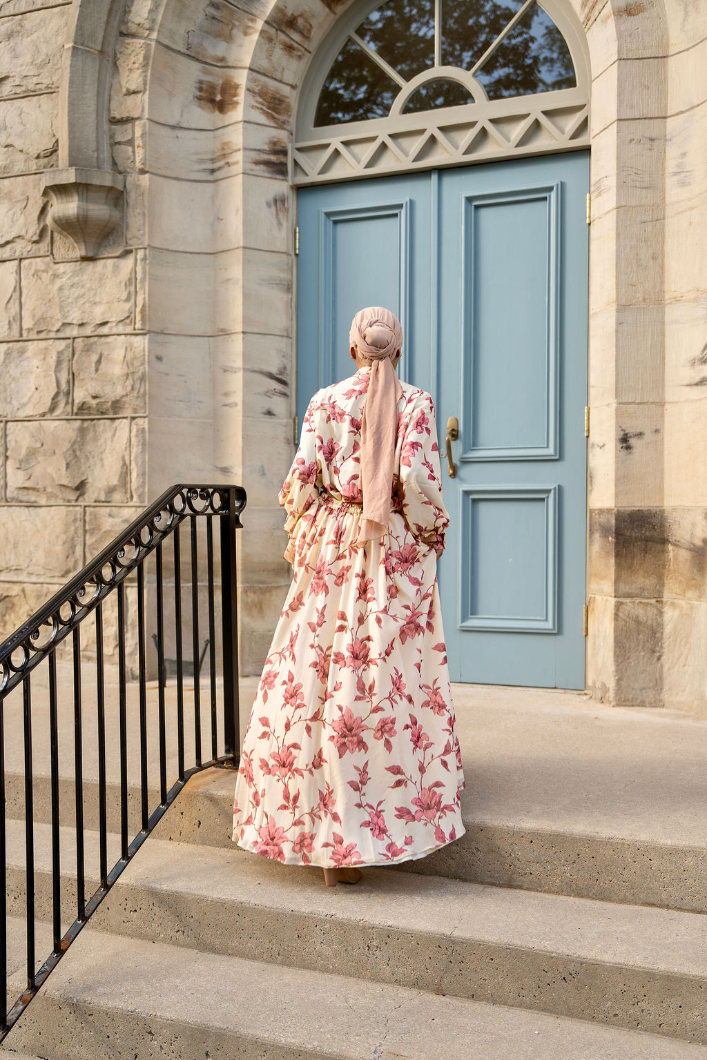 Zahra- Skirt Set in Pink
